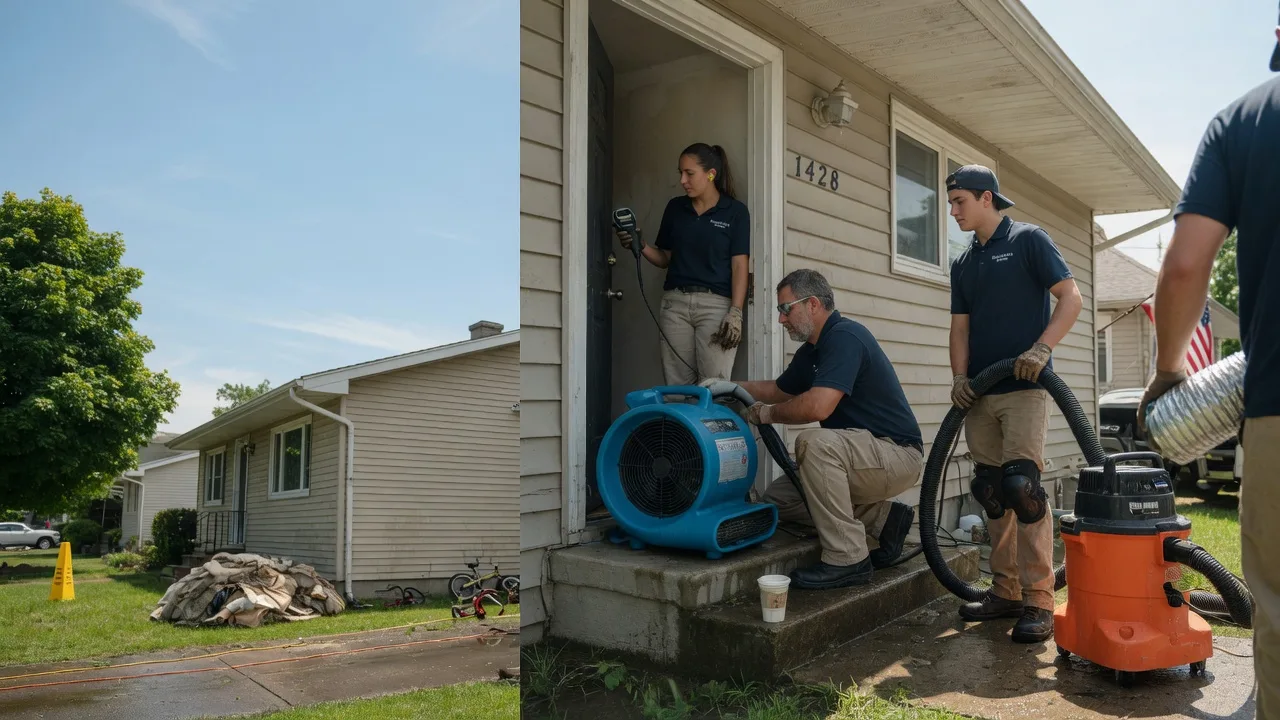 Water Damage Restoration in Central, LA near me